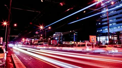 Night City UB Stock Footage 21924722