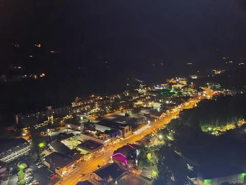 Night City View 2 Stock Photos