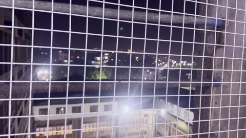 Night City View Stock Footage 329178761
