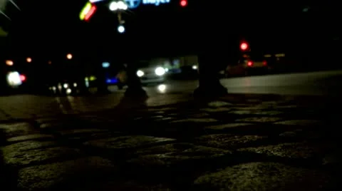 Night cityscape Vídeo Stock 11935042