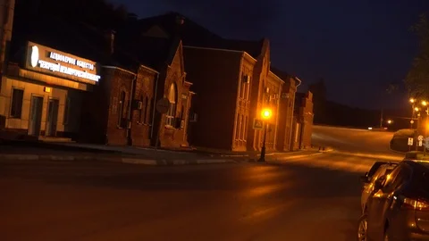 Night cityscape Video stock 108401271