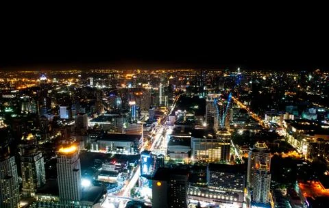 Night cityscape Stock Photos