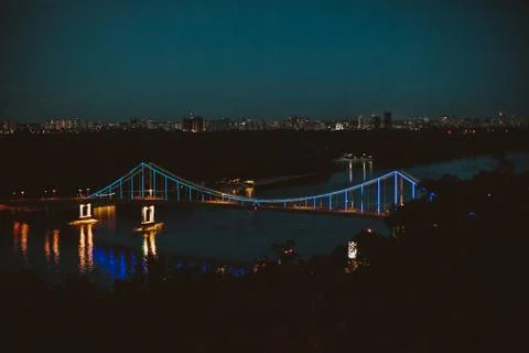 Night cityscape Stock Photos