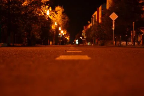 Night close 库存照片