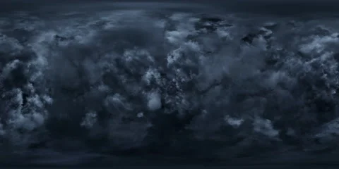 Night Clouds 360 VR Panoramic Stock Footage 140519736