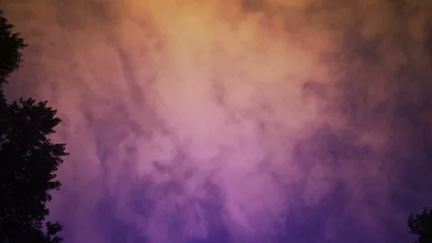 Night Clouds at Dusk Stockbeeldmateriaal 111933069