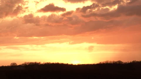 Night Clouds Stock Footage 335654454
