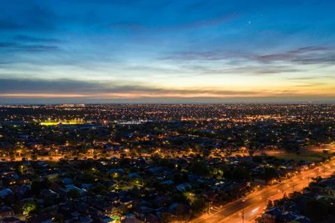 Night clouds Stock Photos