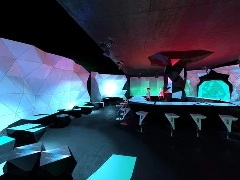 Night Club 3D Model