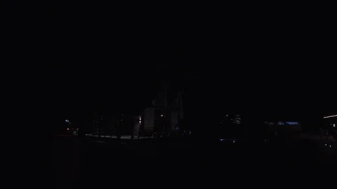 Night club on the beach angle Stock Footage 113353019