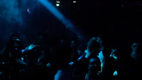 Club Night Flashes Lights Stock Video Footage | Royalty Free Club Night ...