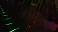 Night club - flying camera scenes - 4 - light patterns on the floor HD Footage