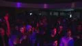 Night club party high shot flying camera HD Footage