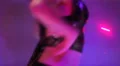 Night club scenes - hot female body gyrating fast gogo girl HD Footage