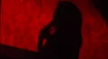 Night club scenes - sexy shadow slihouette of gogo girl HD Footage