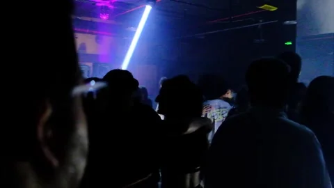 Night clup Stock Footage 244738986