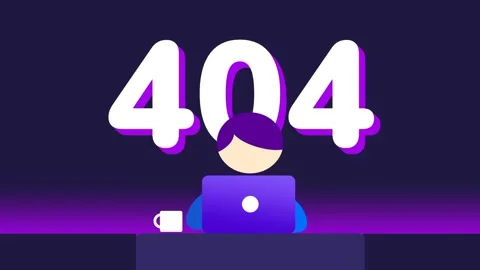 Night Coding 404 Stock-Footage 335671685