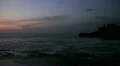 The night comes at Tanah Lot in Bali HD Footage