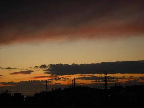 The night is coming Foto stock