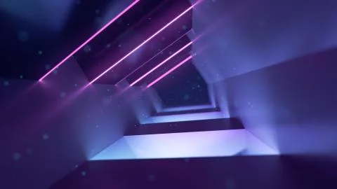 Night Corridor Illustrazione stock