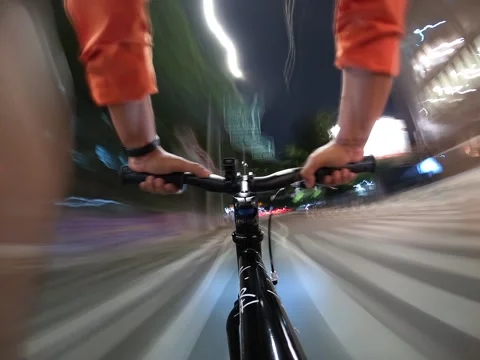 Night Cycling Stock Footage 171151285