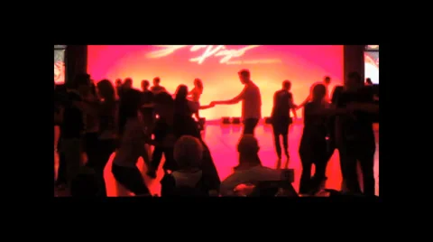 Night Dance Video stock 34169532