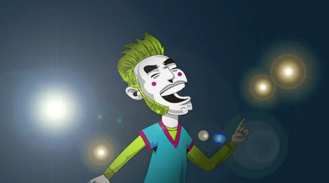 Night Dancer Stock Footage 34295391