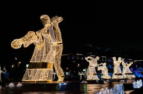 Night dancers Stock Photos