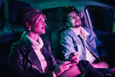 Night date Stock Photos