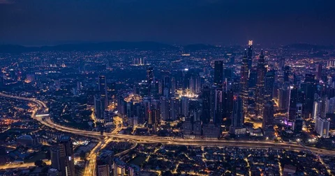 Night to day kl Video stock 114413685