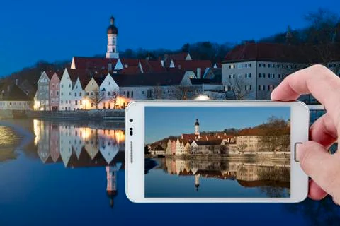 From Night to Day Stock Photos
