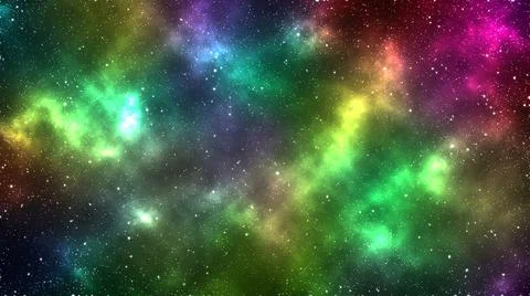 Night in the deeop space. Cosmic background Stock Illustration