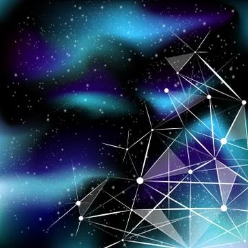 Night, deep sky Stock Illustration