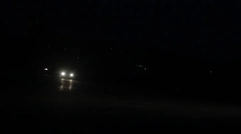 Night drive Stock Footage 27965902