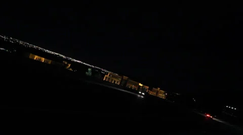 Night drive Stock Footage 27970532
