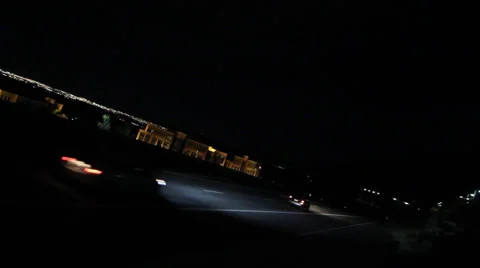 Night drive Stock Footage 27971218