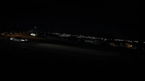 Night drive Stock Footage 27971383