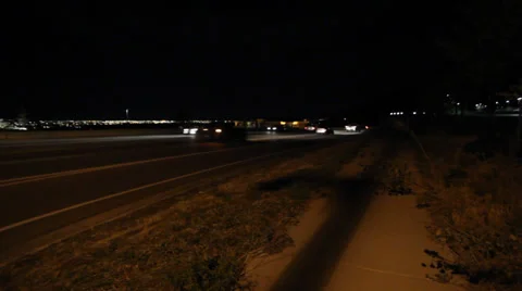 Night drive Stock Footage 27971882