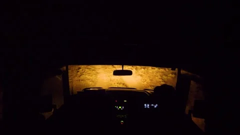 Night drive Video stock 151402972