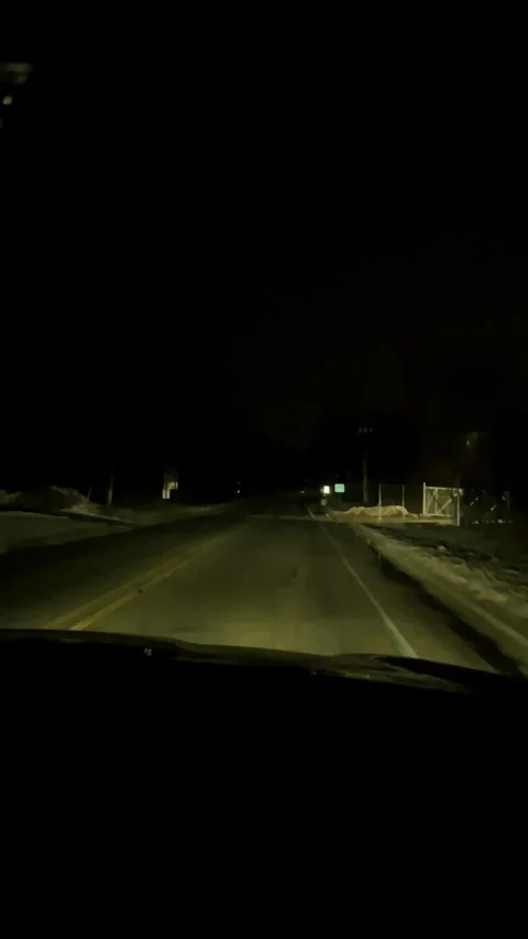 Night drive Stock Footage 279522107