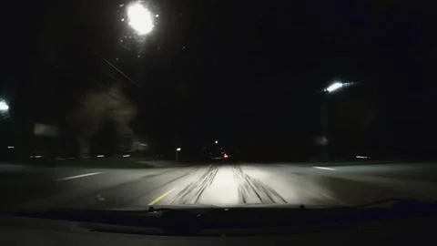 Night Drive Lapse Stock Footage 152479659