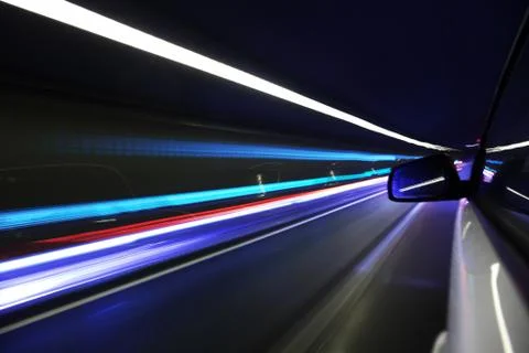 Night drive Stock Photos