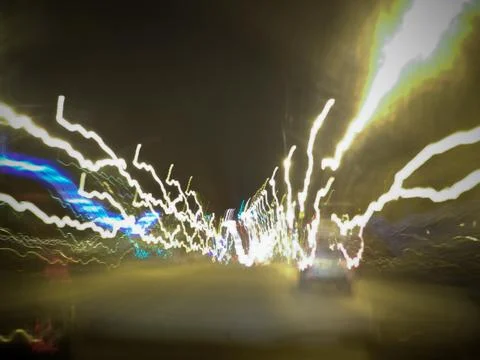 The Night Drive Stock Photos
