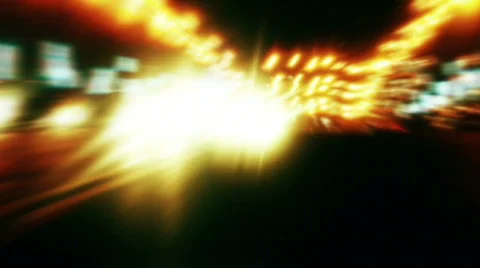 Night drive timelapse Stock Footage