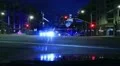 Night Driving 05 Timelapse Los Angeles Downtown VJ Loop HD Footage
