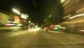 Night Driving 27 Timelapse Hollywood VJ Loop HD Footage