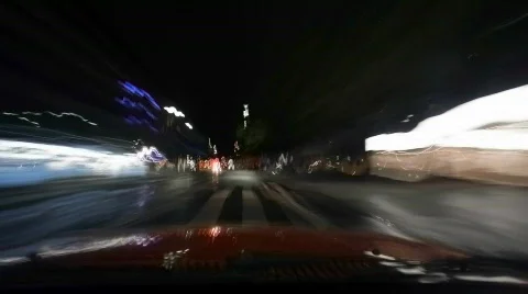  night driving Stock Footage 88304