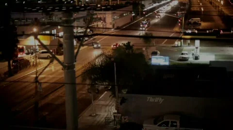 Night Driving Stock Footage 801271