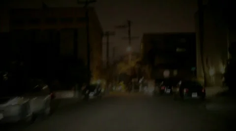 Night Driving Stock Footage 801335