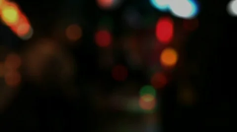 Night Driving Stock Footage 801720